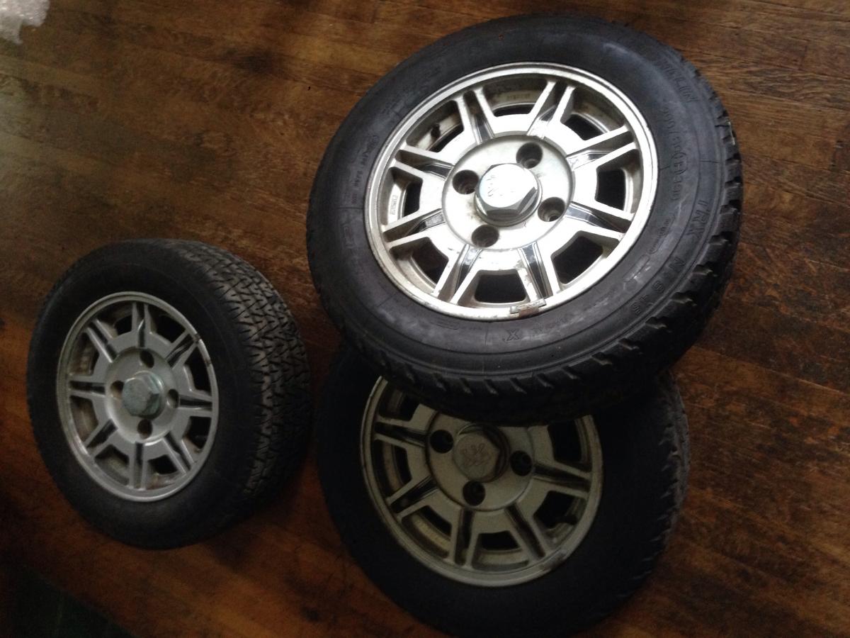 Peugeot 505 wheels TRX and like new Michelins - For Sale / Want ads -  Peugeot Enthusiasts Group